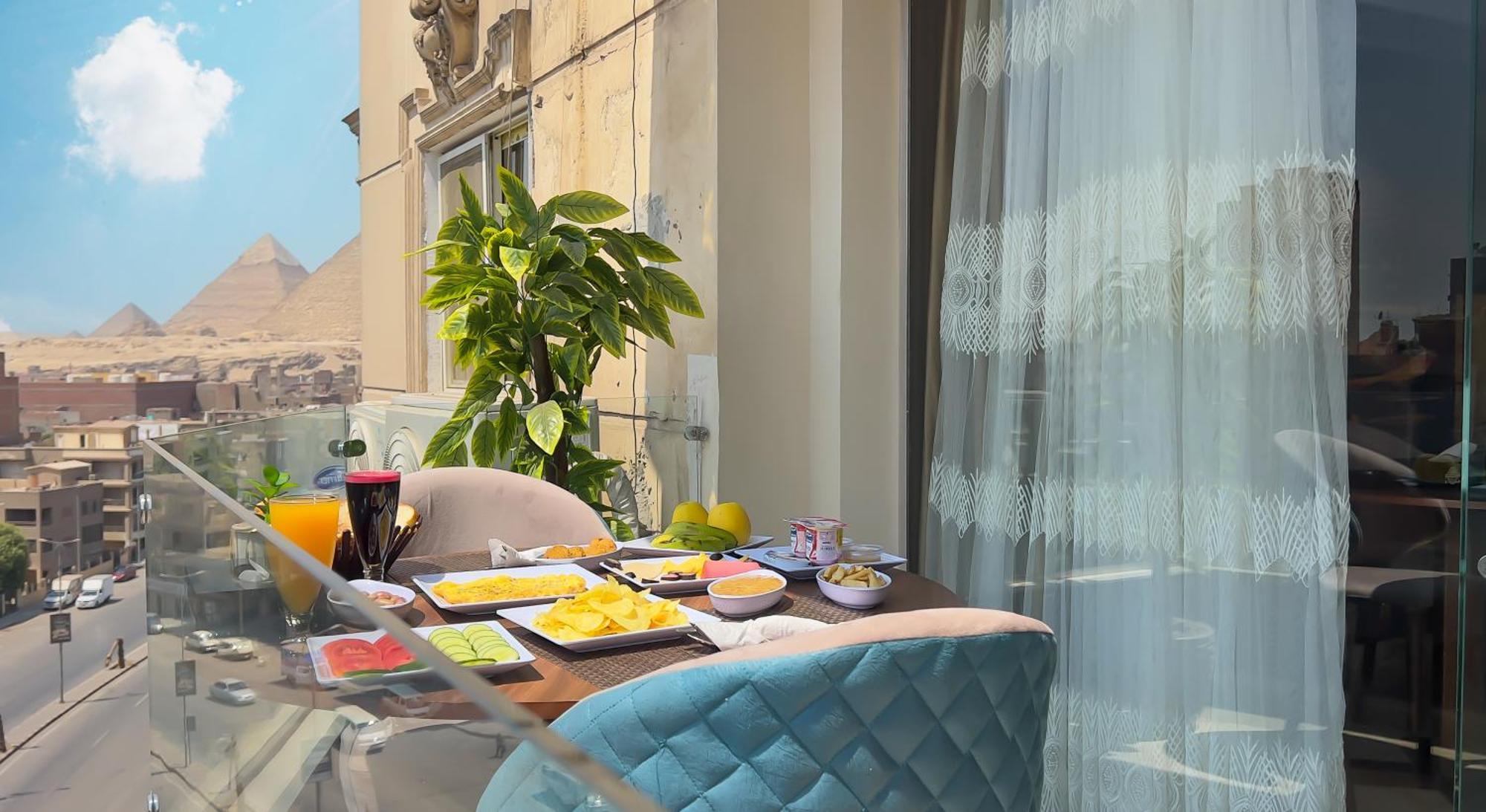 Bed and Breakfast Imperial Pyramids Heights View Nazlet el-Sisi Екстер'єр фото