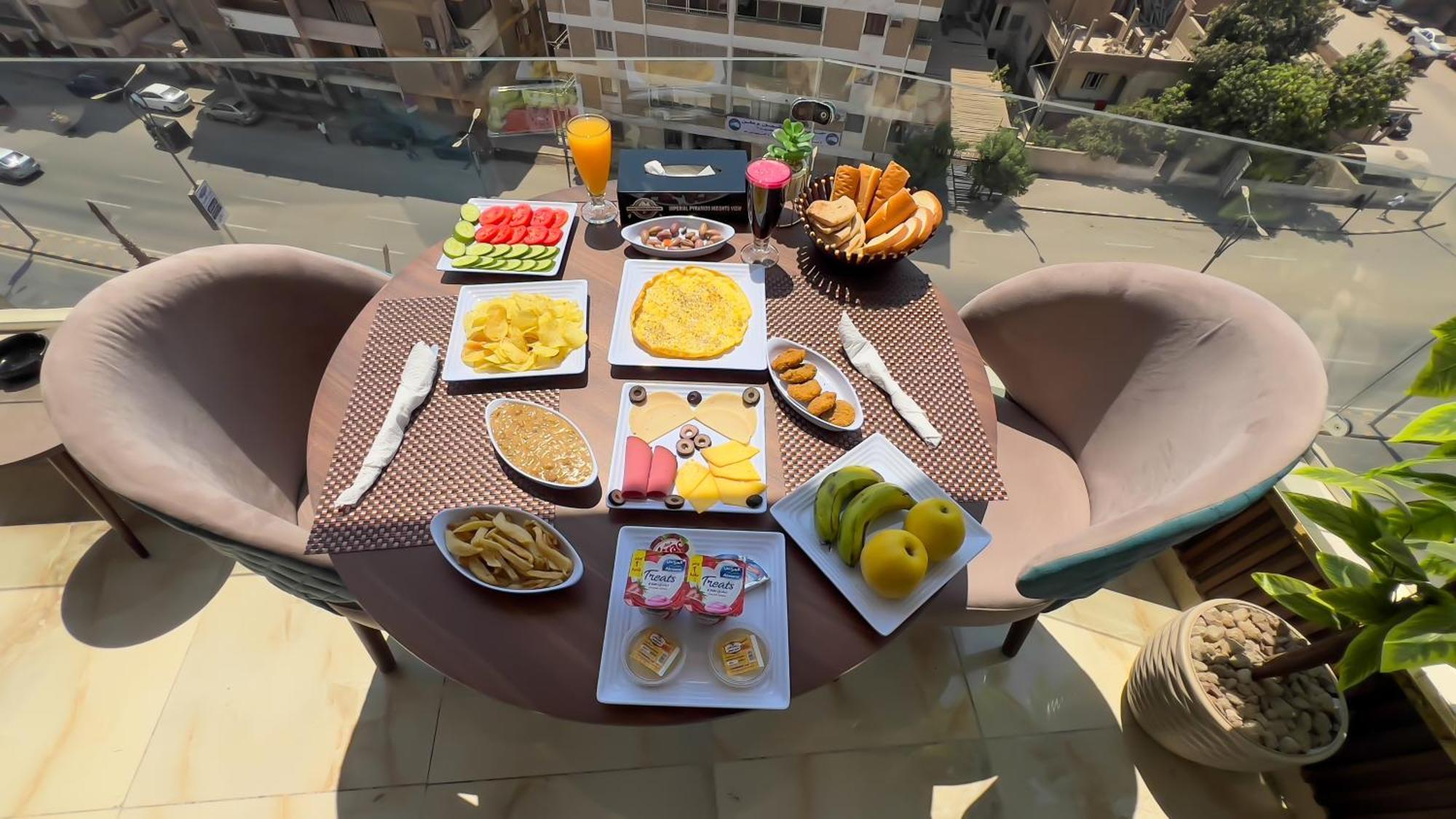 Bed and Breakfast Imperial Pyramids Heights View Nazlet el-Sisi Екстер'єр фото
