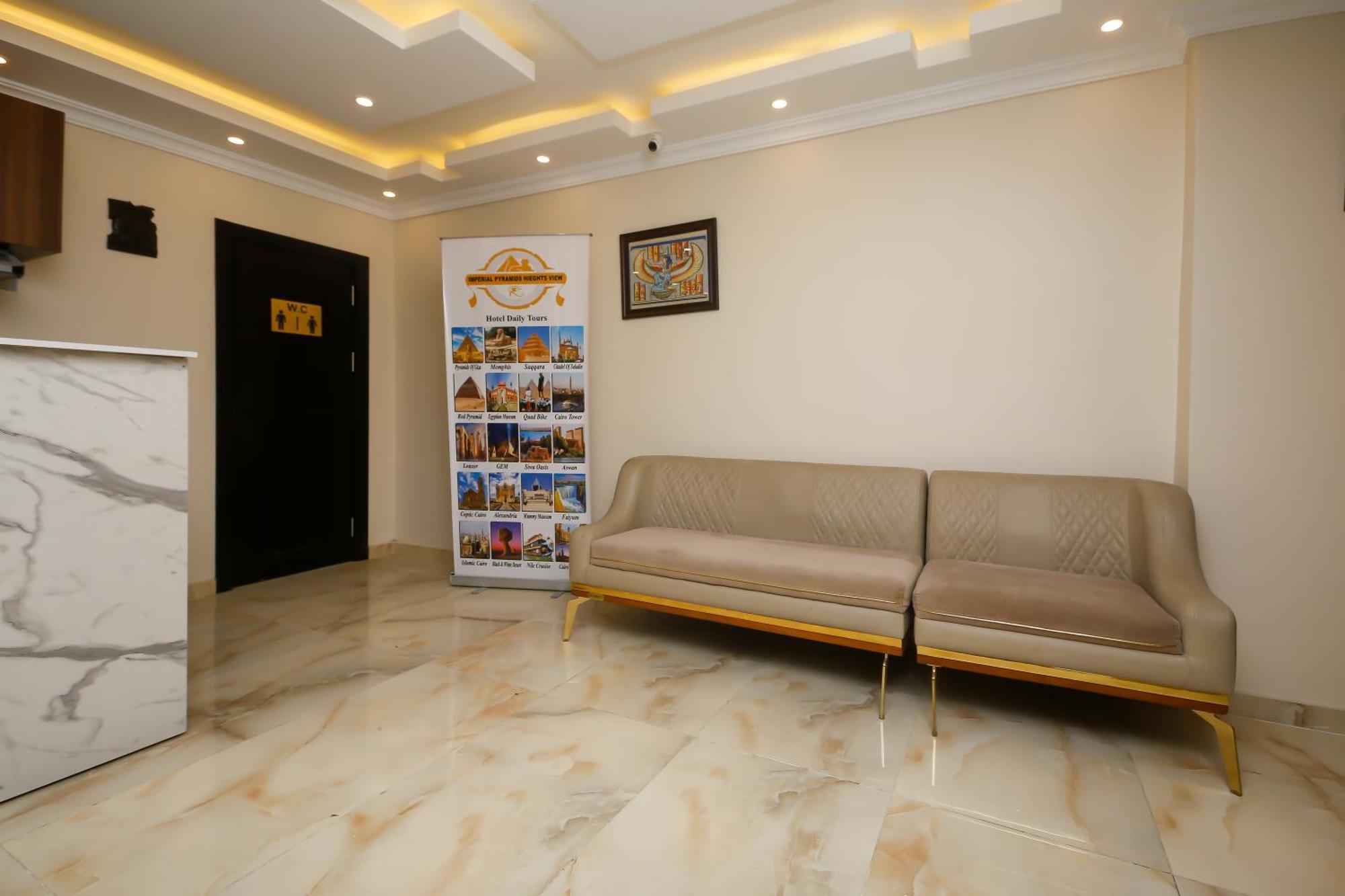 Bed and Breakfast Imperial Pyramids Heights View Nazlet el-Sisi Екстер'єр фото