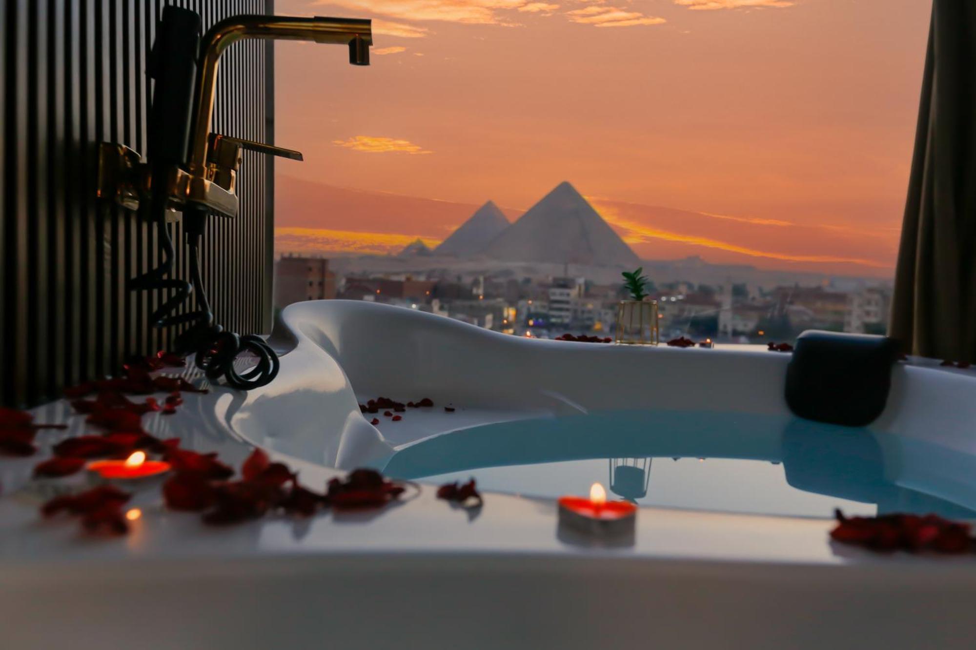 Bed and Breakfast Imperial Pyramids Heights View Nazlet el-Sisi Екстер'єр фото