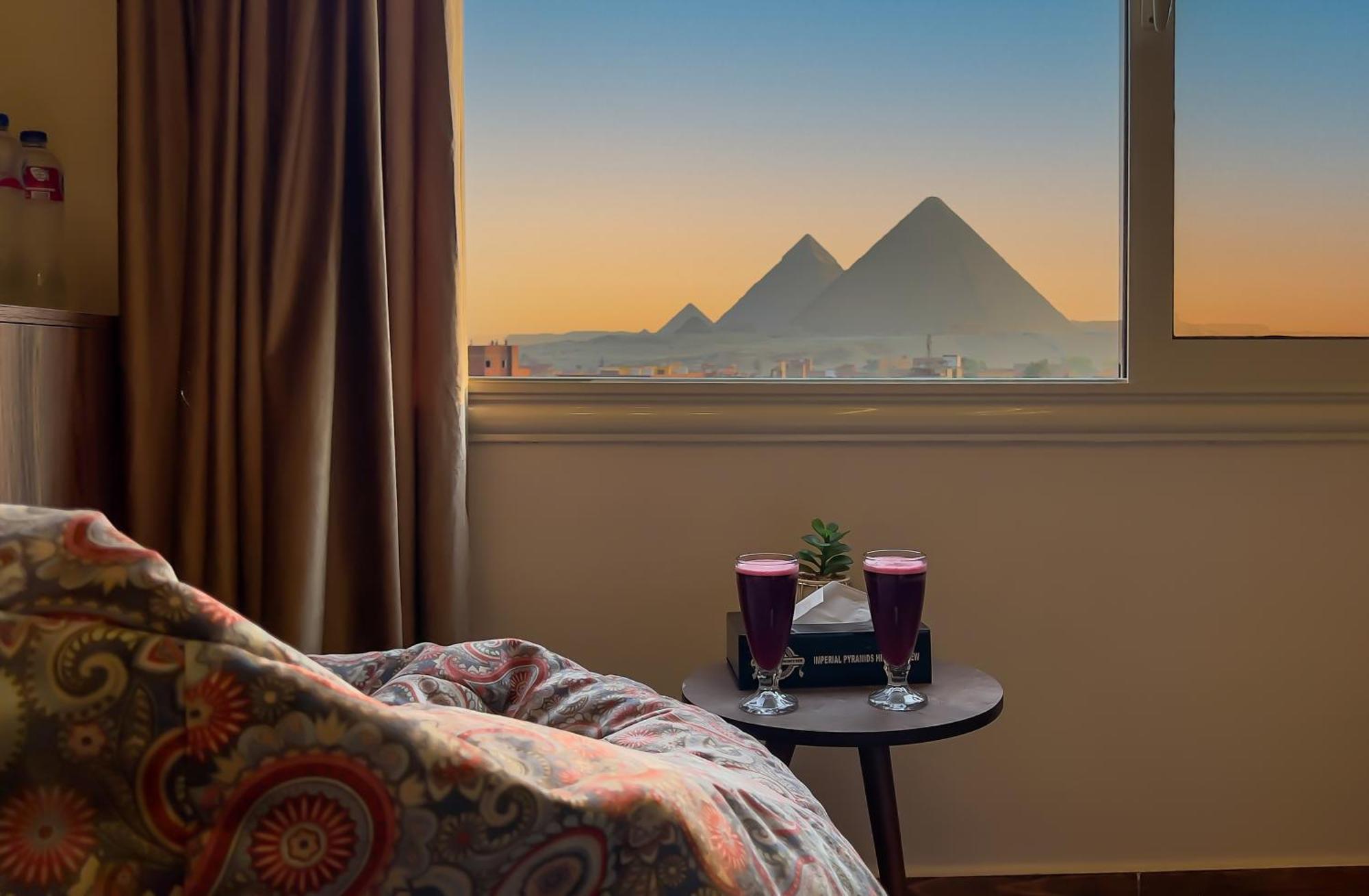 Bed and Breakfast Imperial Pyramids Heights View Nazlet el-Sisi Екстер'єр фото